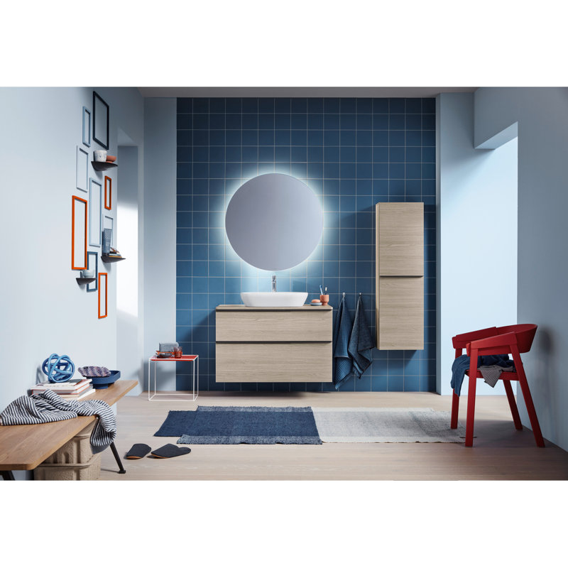 Récipient Duravit D-Neo blanc brillant de 23,63 po