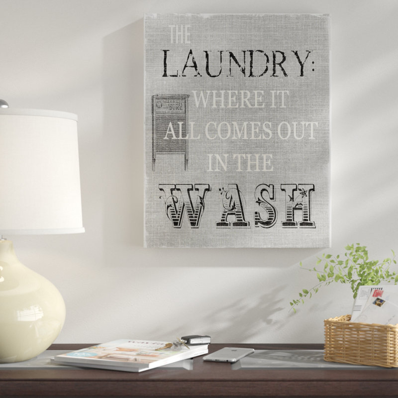 «Out in the Wash», reproduction sur toile, H 16 po x l 20 po x P 1,5 po