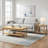 Rise Coffee Table, Light Oak