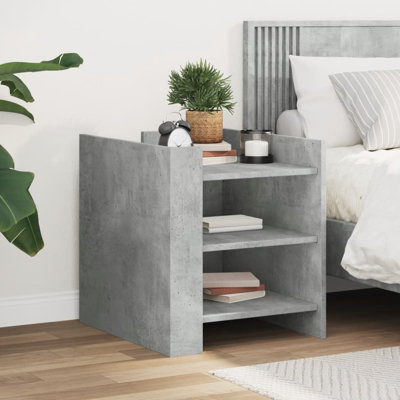 Rafnar 45cm W Manufactured Wood Bedside Table