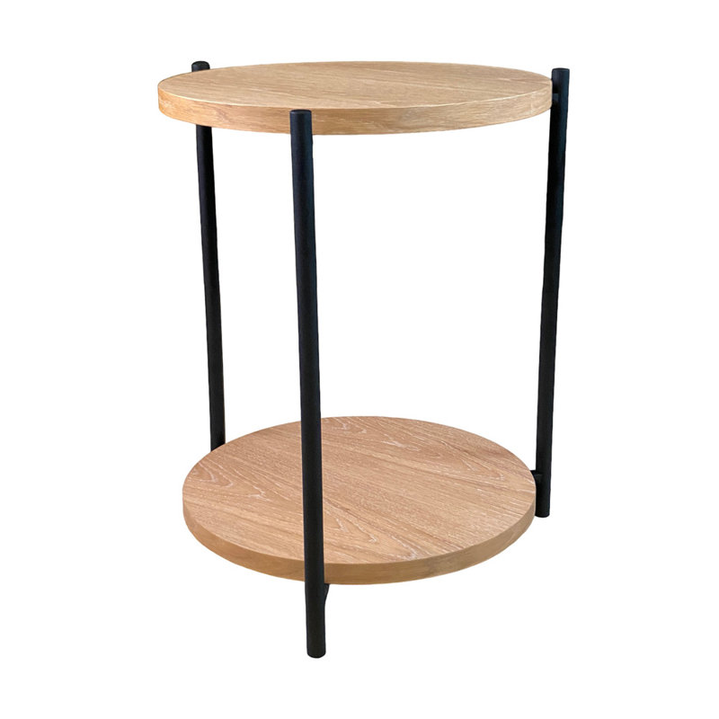 End Table, Natural Oak