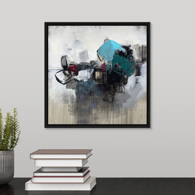 « time trial ii », peinture sur toile