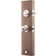 Copper Creek Handleset with Single Cylinder Deadbolt and Door Knob and Colonial Rosette
