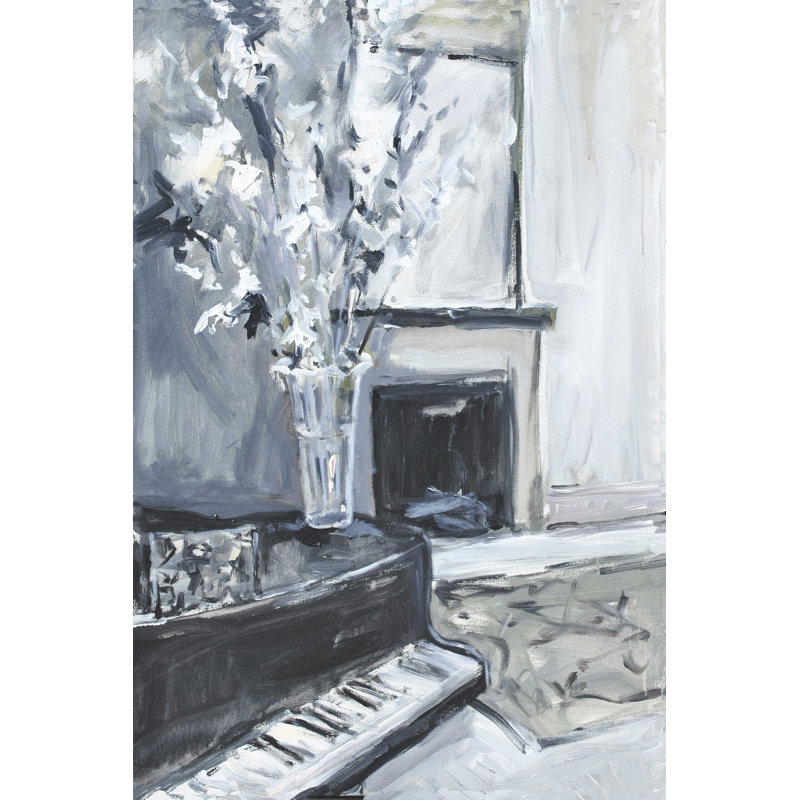 Piano Blues III, H 30 po x l 20 po