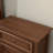 Brown Nightstand with Three Drawers, Fully Assembled-863231362