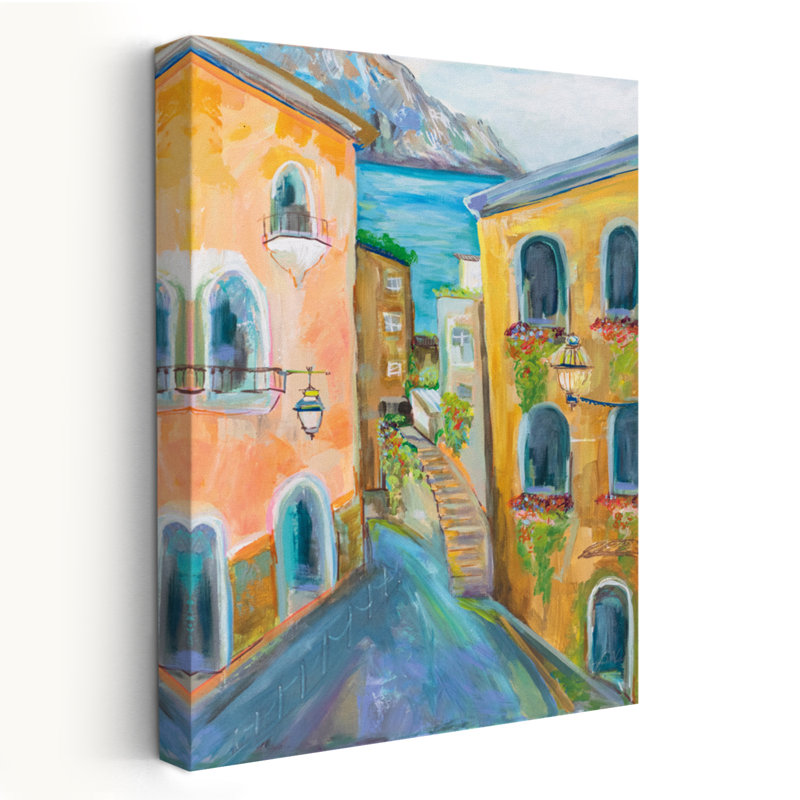 Art de la côte d'Amalfi et de l'Italie Positano I, H 24 po x l 16 po