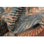 Tapis contemporain à motif abstrait vieilli 2 x 4
