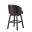 Ensemble de 2 chaises pivotantes avec tabouret de bar