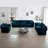 Chenille Modular Sectional Sofa-128792390