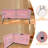 Portable Pink 8Ft Folding Table - For Camping, Picnics, Parties, , Waterproof, Stable For Outdoors Picnic, Party Ready, Portable,-324501162