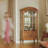 Brown Solid Wood+Glass Display Cases