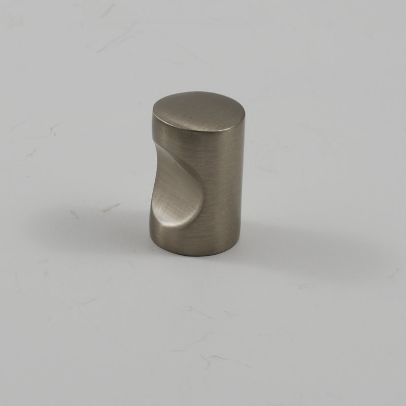 Poignée cylindrique 9/16 po de diamètre, Nickel satiné