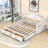 Alieyah Twin Size Daybed with Twin Trundle and Storage Drawers-1400271137