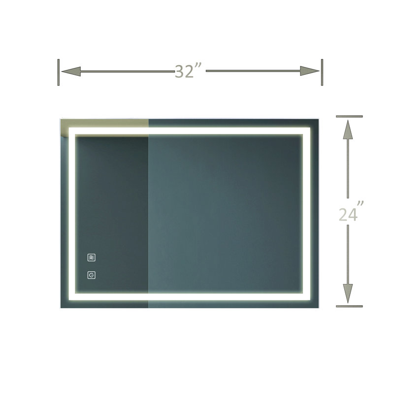 Miroir de salle de bain 32X24inch