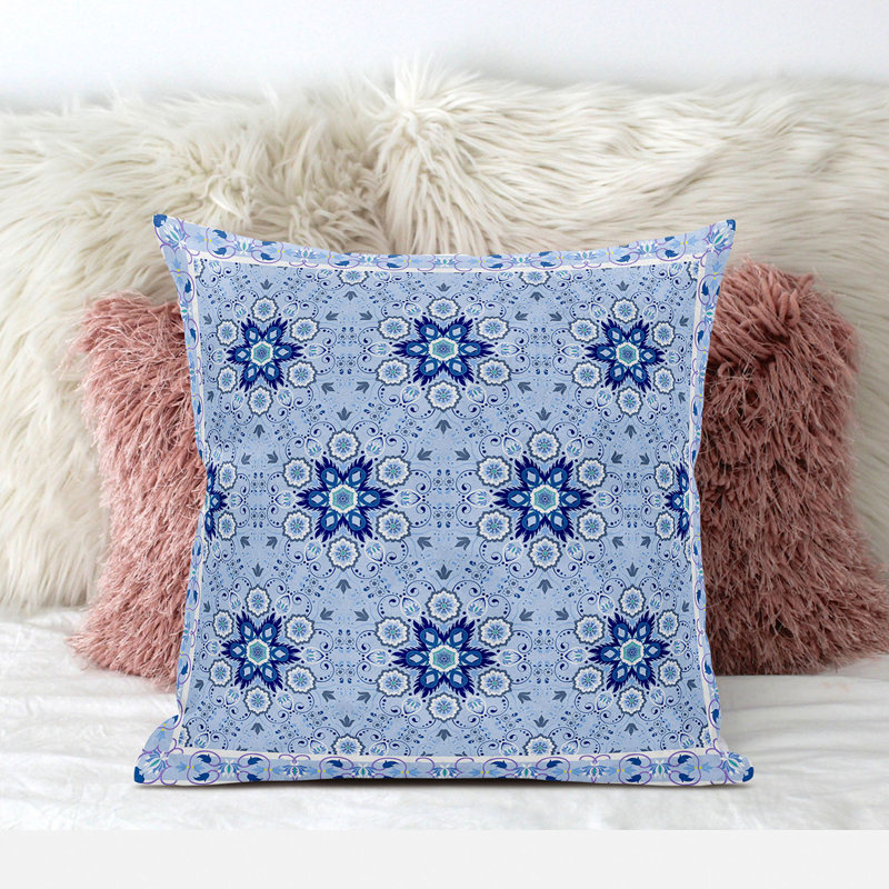 Polyester Throw Square Pillow Cover & Insert, 16" x 16" 