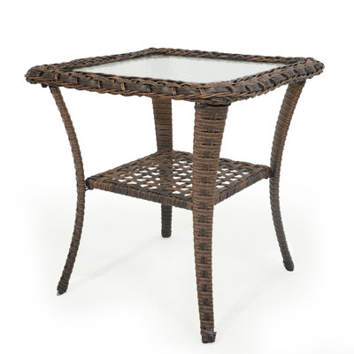 Gaetanino Square 19.7'' L x 19.7'' W Outdoor Side Table