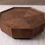 Table basse simple en noyer noir-110332005