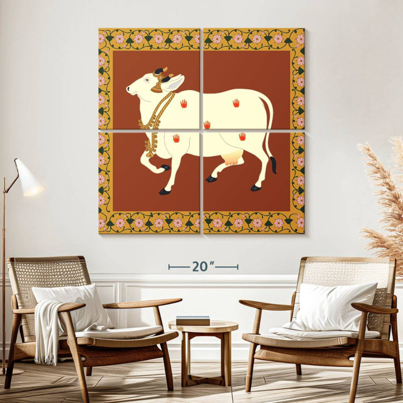 Vache Adella Pichwai, H 57 po x l 57 po