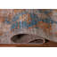 Tapis abstrait en laine fait à la main 5 x 8 po