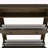 Shoe Rack 46" H, One Open Storage Shelf, Two Internal Storage Drawers, Two Doors