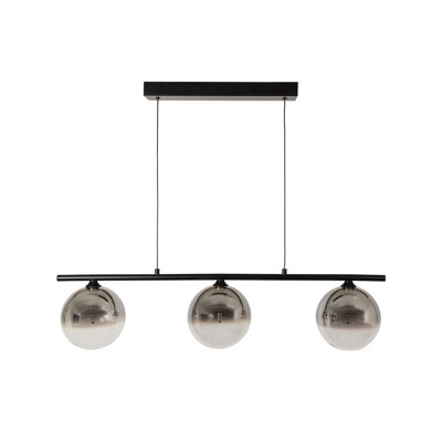 3 - Light Matte Black Pendant