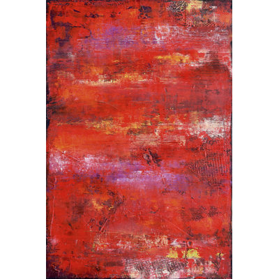 Red Door II by Erin Ashley - Wrapped Canvas Print
