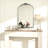  Arnott Arch Decorative Wall Accent Mirror with Baroque Metal Frame-642128259-636643810