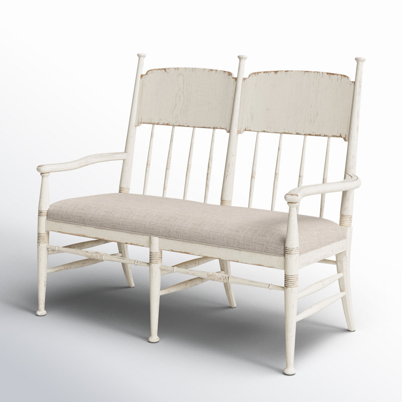 Americana Upholstered Bench, Daisy