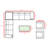 Demarest fully assembled 8 Person Seating Group-1859267949