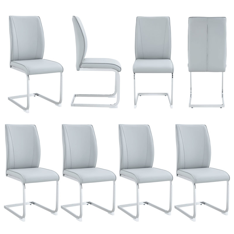 Ensemble de 8 chaises de salle à manger Modern Elegance Modern