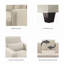 Fauteuil Alitza de 88,9 cm de large-676781031