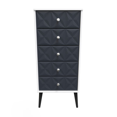 Carnlea 45cm W Manufactured Wood Bedside Table