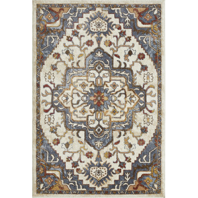 Raaya Washable Floral Indoor Rug