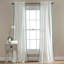 Panneau de rideau simple diaphane avec passe-tringle Pom Pom-590336732-555576665