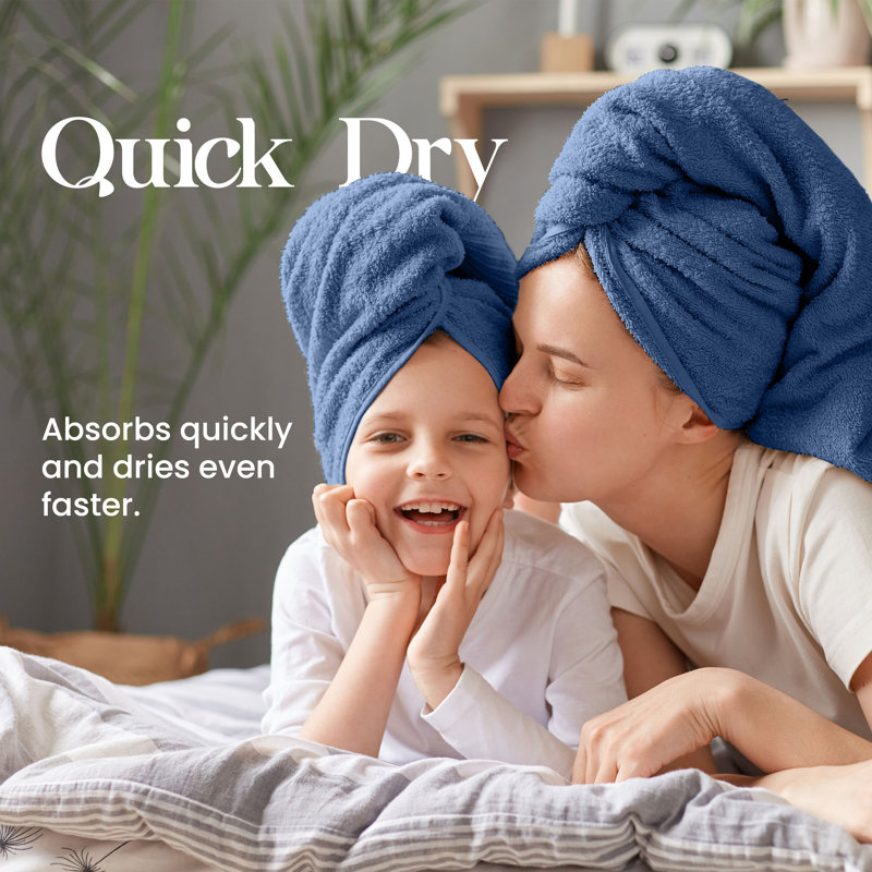 Essentials 6-Piece Bath Towel Set, Blue