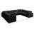 Atis Velvet U-Shaped Sectional Reversible-1359566001