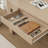 30"H X 47"W Wood Writing Desk With 1 Drawer
