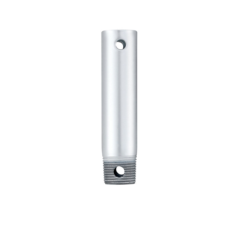 Threaded Stainless Steel Ceiling Fan Downrod, Silver, 61" H x 72" W x 1" D