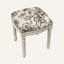 Tabouret de coiffeuse en bois massif Philomene-1264674617