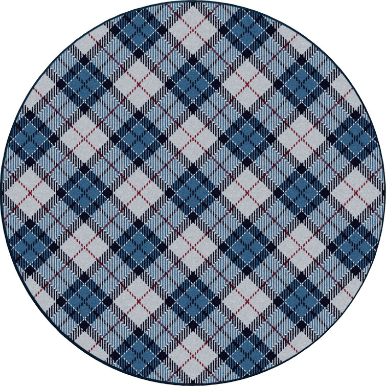 Ligaya Christmas Plaid Silver Bell