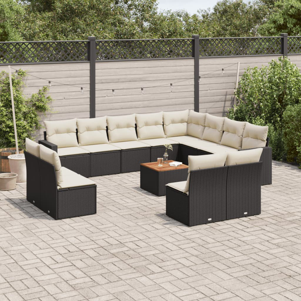 62 cm breites Outdoor-Sitzgruppen-Set mit Kissen