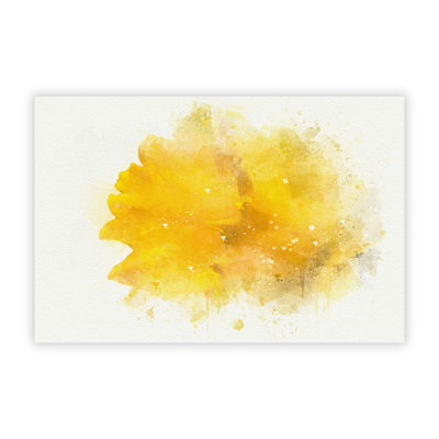 Sole Yellow Daffodil - No Frame Print
