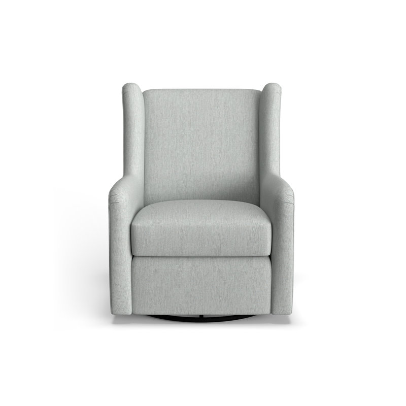 Fauteuil oscillant pivotant Miranda, Chenille radicale gris cendre performance