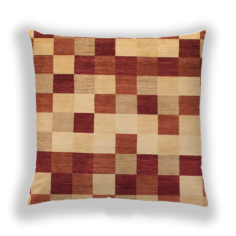 Reversible Throw Pillow, Microsuede