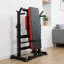 Upgraded Foldable Weight Bench With Storage Posts - 600 LBS Capacity Multi-Position Training Station