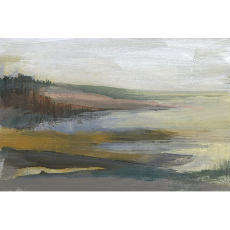 Northwest Cove I - Painting, Wrapped Canvas, 30 cm H x 46 cm W