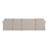Gusella Slipcover Dining Banquette Beige 121In-127271402-127271398