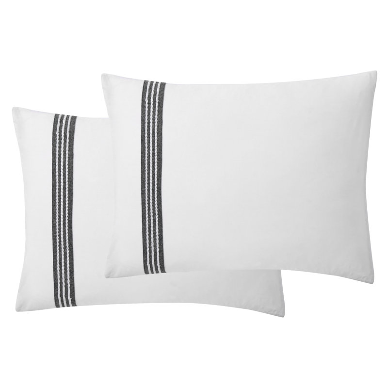 French Connection Manuel Duvet Cover Set, Queen Duvet Cover + 2 Shams