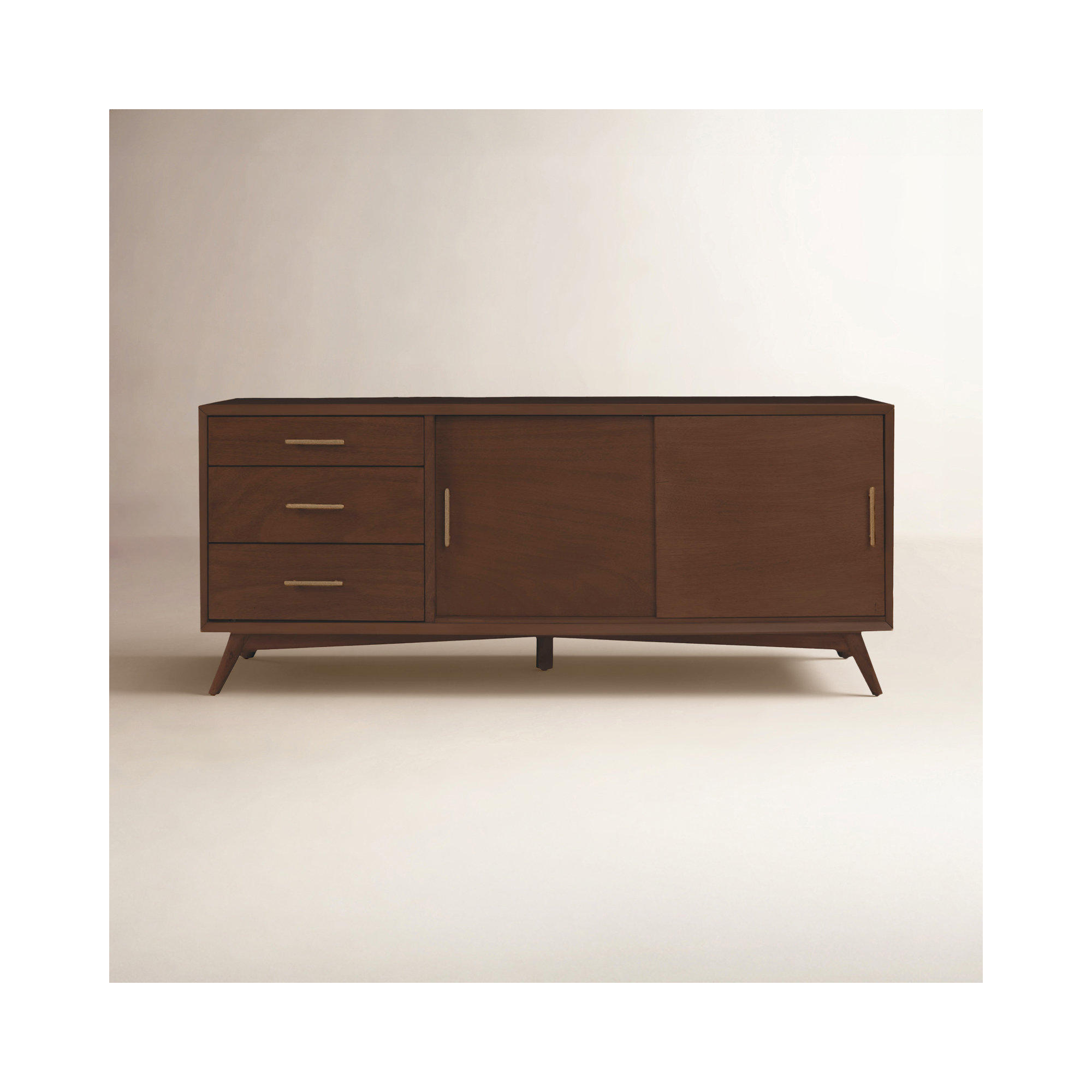 Williams 64" Media Console, Walnut