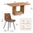 63" Rectangular Dining Table Set-1545368101